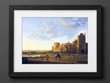 Aelbert Cuyp - Landscape with a View of the Valkhof, Nijmegen - (mockup) - CZB