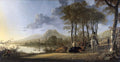 Aelbert Cuyp - River Landscape with Horseman and Peasants (Full)