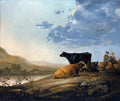 Aelbert Cuyp - Young Herdsmen with Cows (Full)