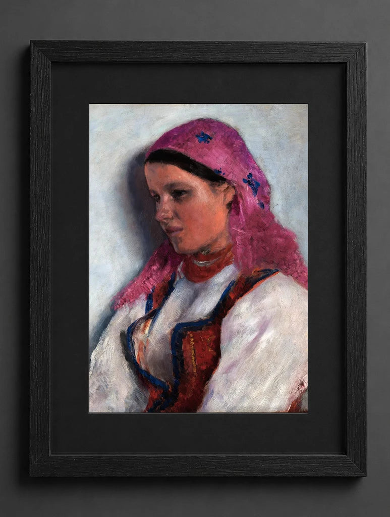 Aleksander Gierymski - Dziewczyna z Bronowic - (mockup) - CZCZ