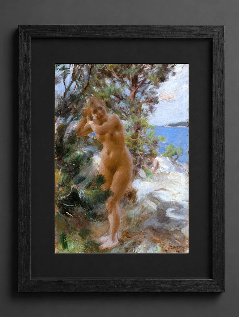 Anders Zorn - After the Bath - (mockup) - CZCZ