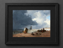 Andreas Achenbach - The Beach at Scheveningen - (mockup) - CZCZ