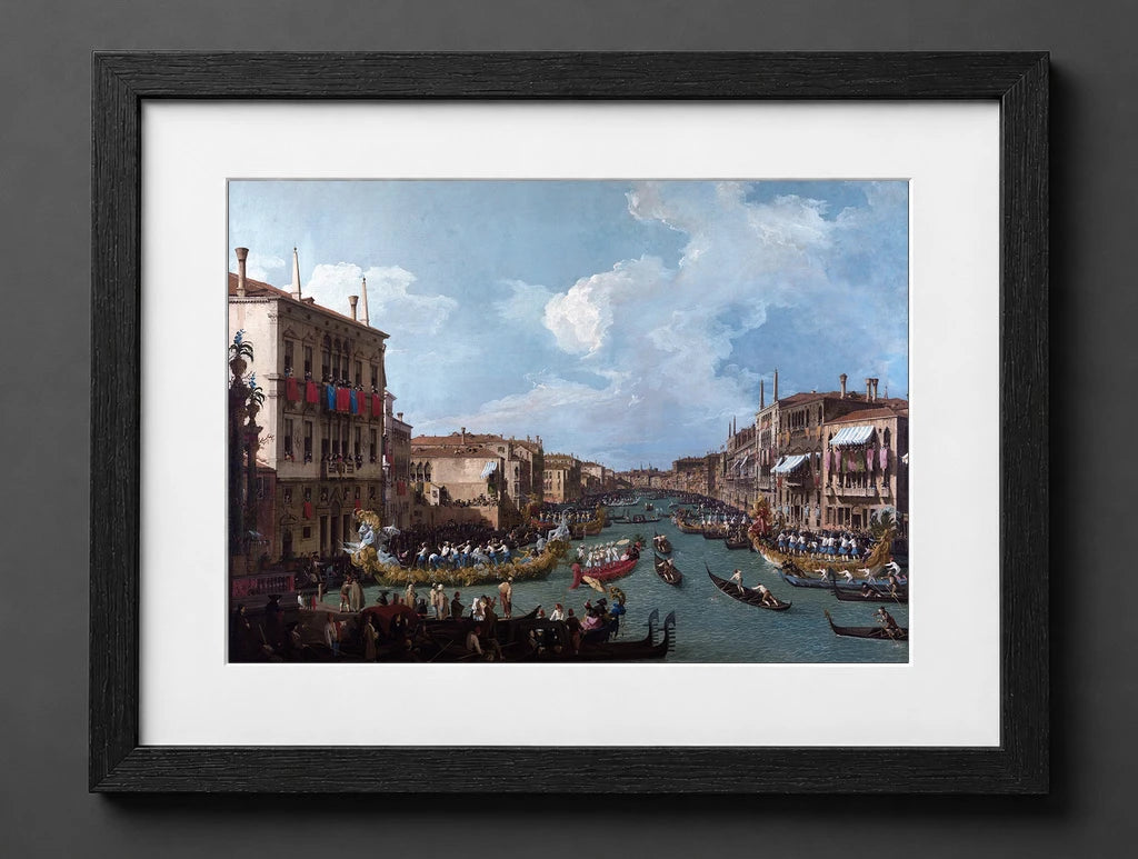 Antonio Canal - A Regatta on the Grand Canal - (mockup) - CZB