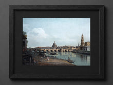 Antonio Canal - Dresden Seen from the Right Bank of the Elbe, Beneath the Augusts Bridge - (mockup) - CZCZ