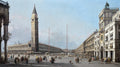 Antonio Canal - Piazza San Marco Looking South and West (Full)