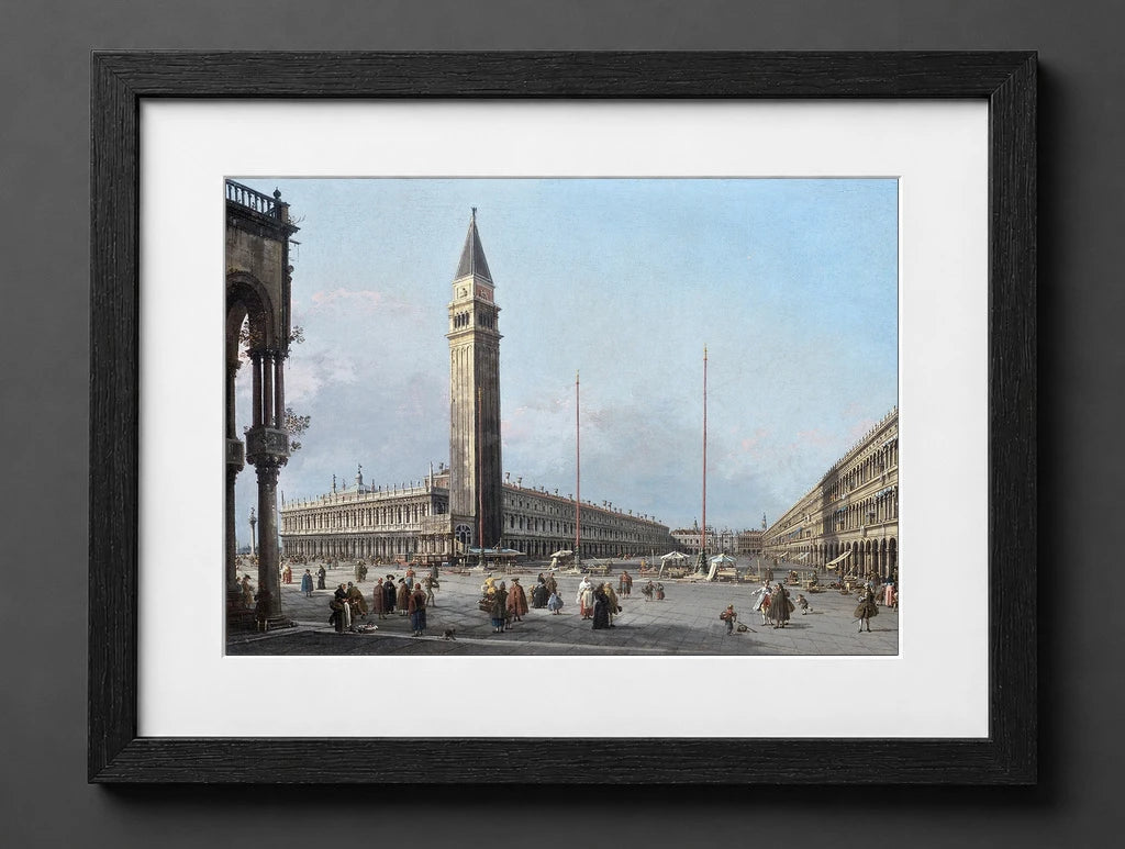 Antonio Canal - Piazza San Marco Looking South and West - (mockup) - CZB
