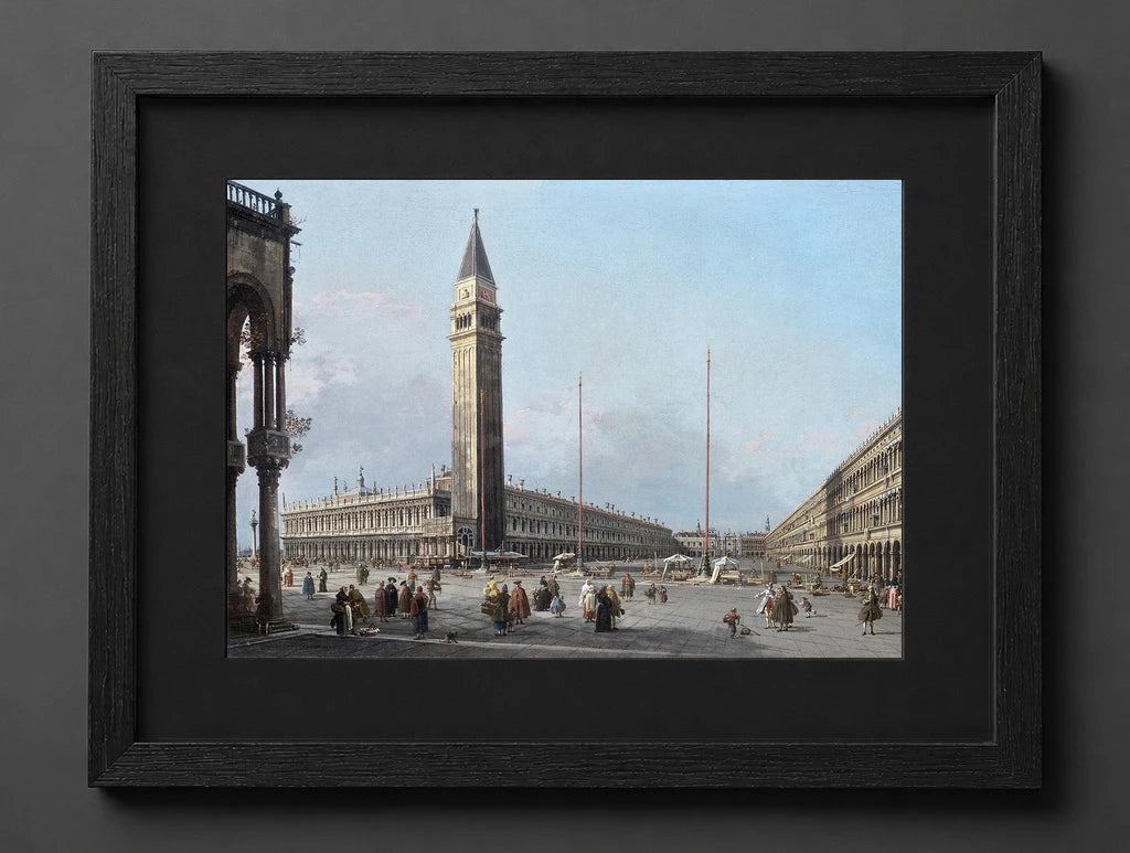 Antonio Canal - Piazza San Marco Looking South and West - (mockup) - CZCZ