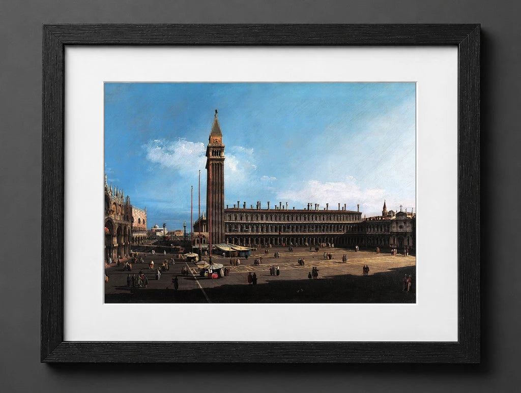 Antonio Canal - Piazza San Marco, Venice - (mockup) - CZB