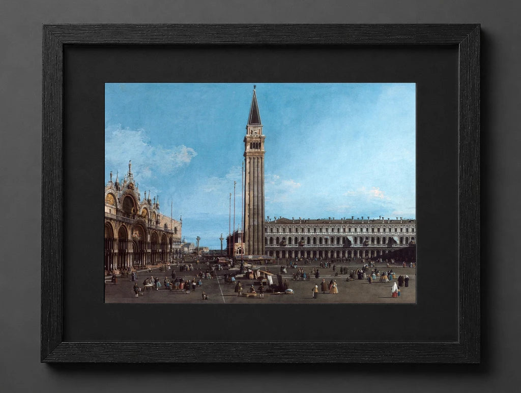 Antonio Canal - Piazza San Marco looking East towards the Basilica and the Campanile - (mockup) - CZCZ