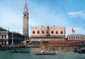 Antonio Canal - The Bucintoro at the Molo on Ascension Day (Full)