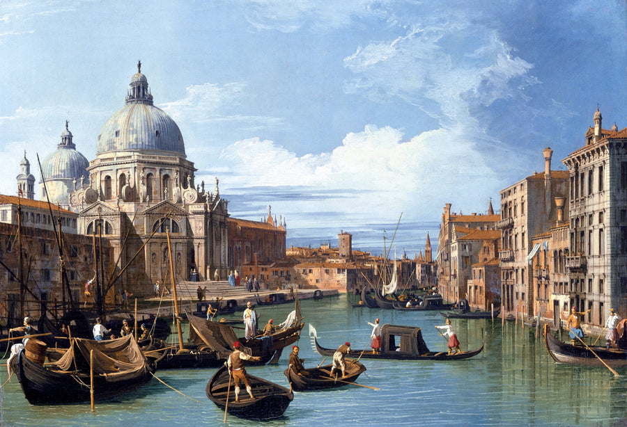 Antonio Canal - Wejście do Canal Grande w Wenecji