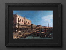 Antonio Canal - The Pier Towards the Riva Degli Schiavoni with the Column of Saint Mark - (mockup) - CZCZ