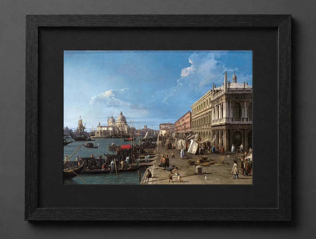 Antonio Canal - The Pier Towards the Zecca with the Column of Saint Theodore - (mockup) - CZCZ