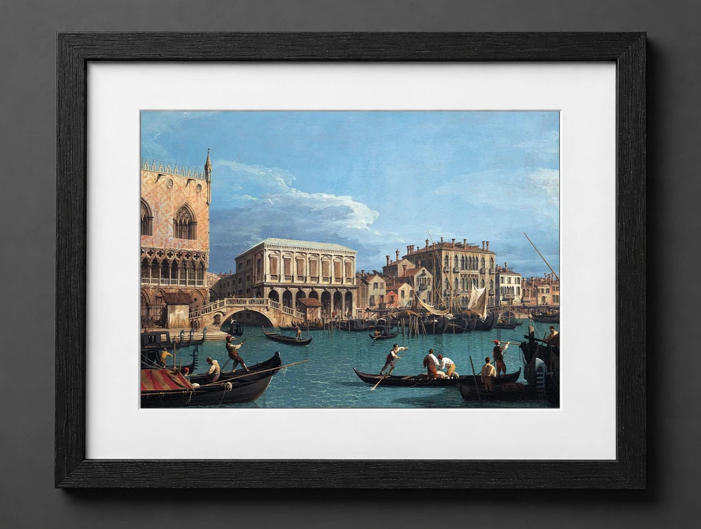 Antonio Canal - View of the Riva Degli Schiavoni, Venice - (mockup) - CZB