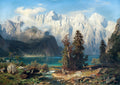 August Wilhelm Leu - Mountainous Landscape (Full)