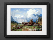 August Wilhelm Leu - On the Engstlen Alp - (mockup) - CZB