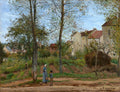 Camille Pissarro - Houses at Bougival (Autumn) (Full)
