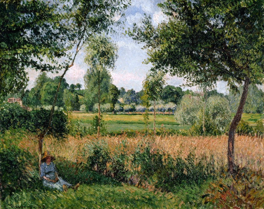 Camille Pissarro - Efekt porannego słońca, Éragny