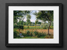 Camille Pissarro - Morning Sunlight Effect, Eragny - (mockup) - CZB