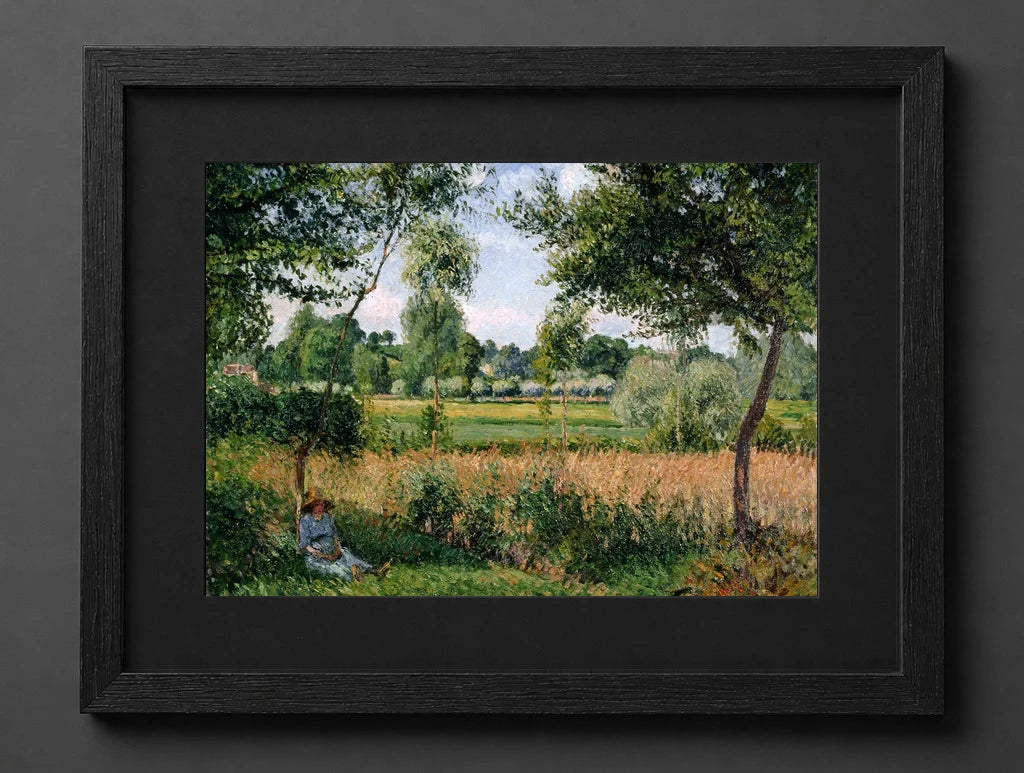 Camille Pissarro - Morning Sunlight Effect, Eragny - (mockup) - CZCZ
