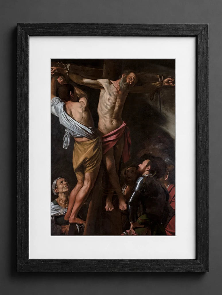 Caravaggio - The Crucifixion of Saint Andrew - (mockup) - CZB
