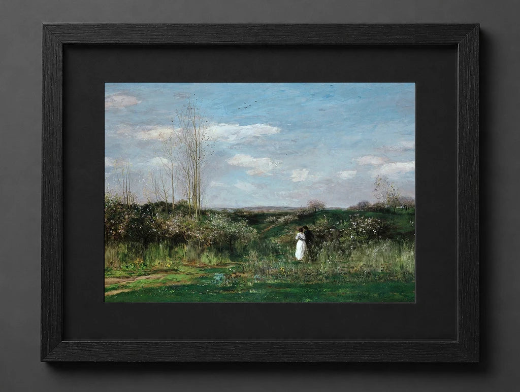 Charles François Daubigny - Spring Landscape - (mockup) - CZCZ
