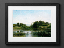 Charles François Daubigny - The Ponds of Gylieu - (mockup) - CZB