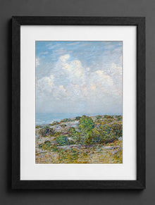 Childe Hassam - Beach at East Hampton - (mockup) - CZB