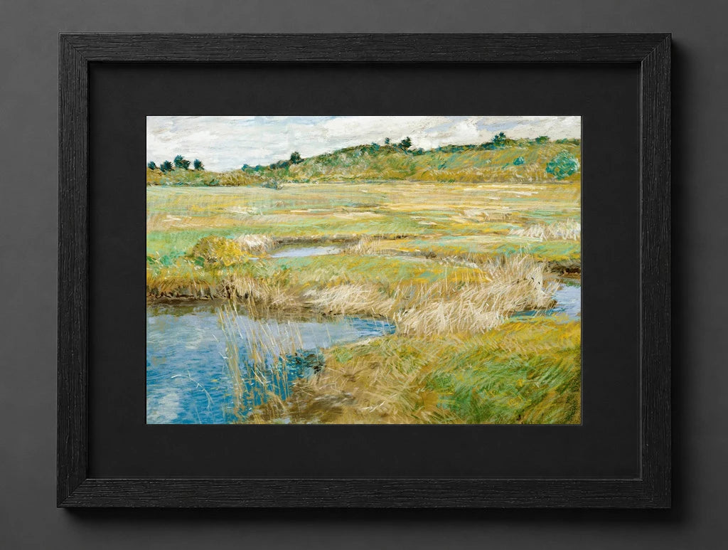 Childe Hassam - Łąka w Concord - (mockup) - CZCZ