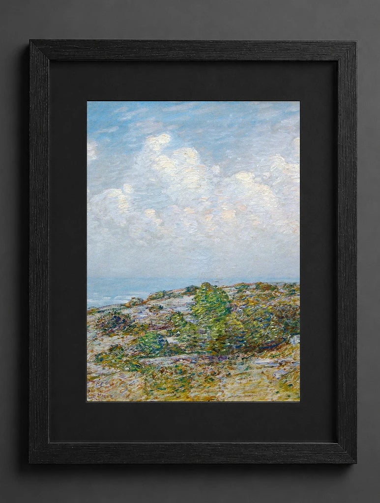 Childe Hassam - Plaża w East Hampton - (mockup) - CZCZ