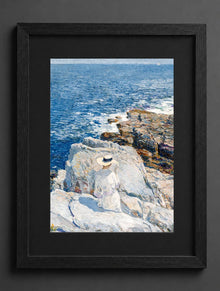 Childe Hassam - Południowe skały, Appledore - (mockup) - CZCZ
