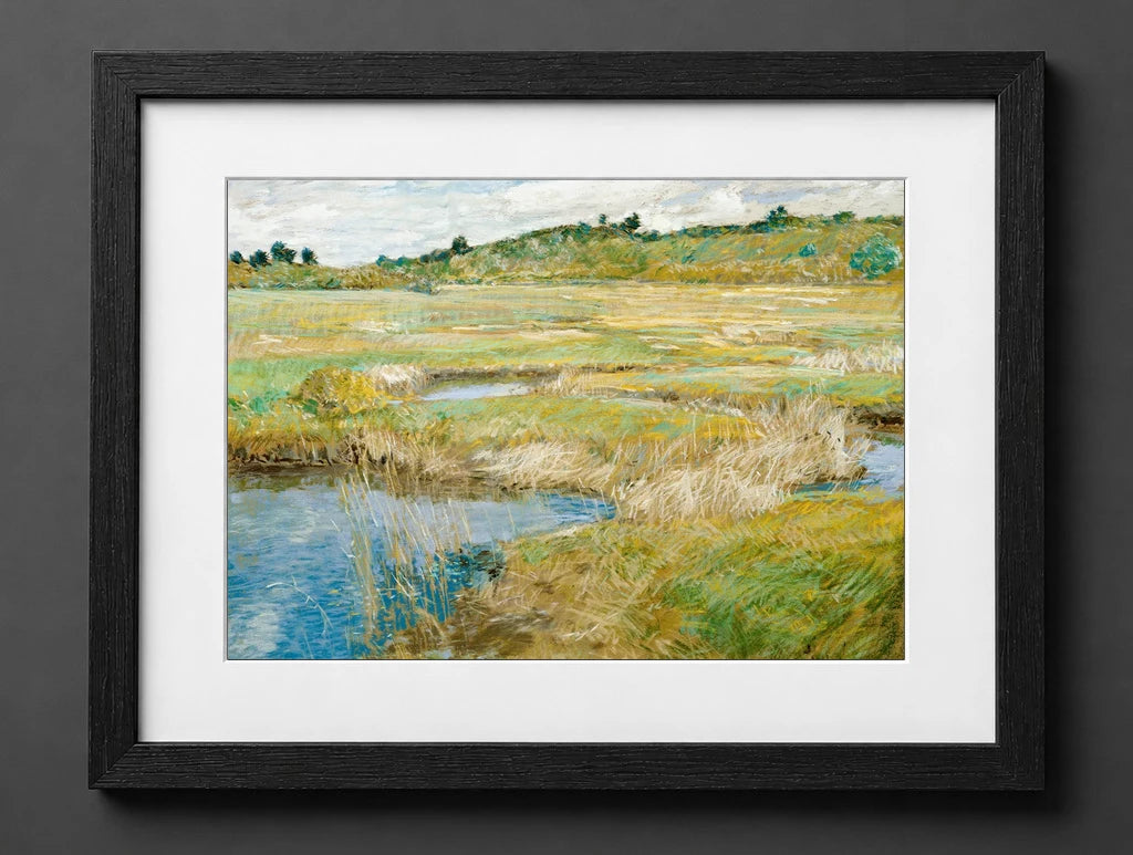 Childe Hassam - The Concord Meadow - (mockup) - CZB
