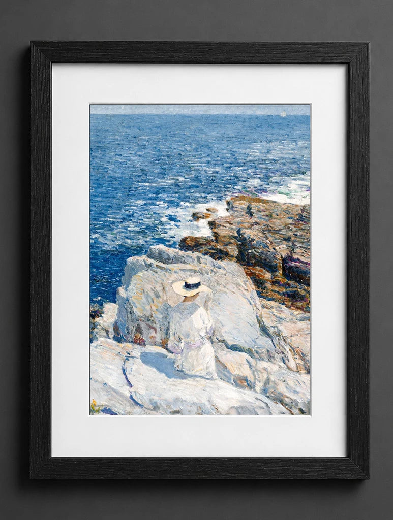 Childe Hassam - The South Ledges, Appledore - (mockup) - CZB