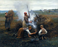 Daniel Ridgway Knight - Burning Brush (Full)
