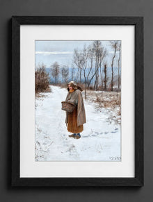 Daniel Ridgway Knight - She Has Lost Her Way - (mockup) - CZB