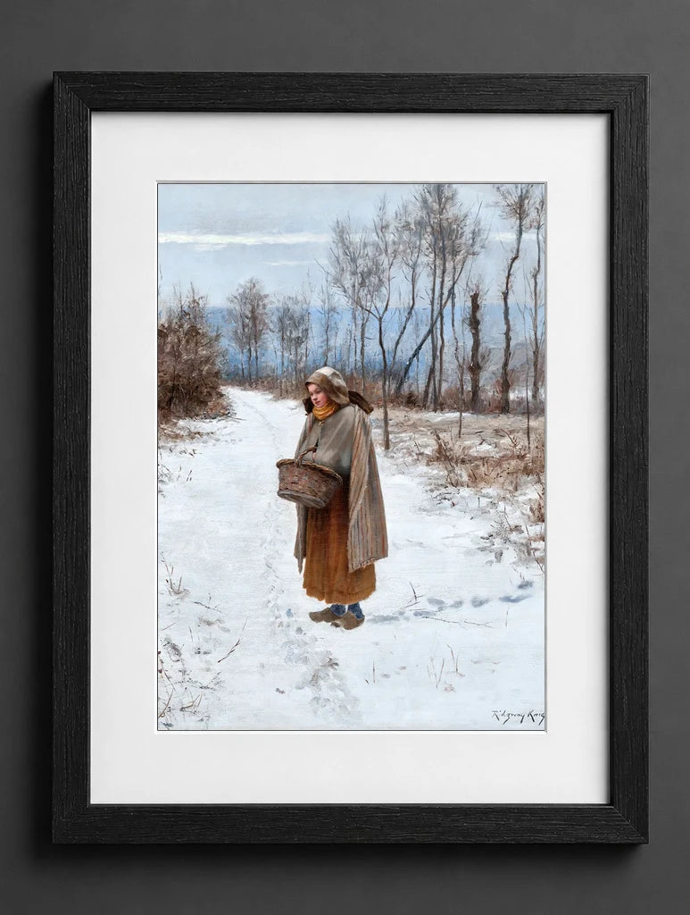 Daniel Ridgway Knight - She Has Lost Her Way - (mockup) - CZB