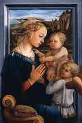 Filippo Lippi - Madonna and Child with Two Angels (Full)