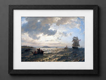 Hans Gude - Fresh Breeze on the Norwegian Coast - (mockup) - CZB