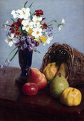 Henri Fantin-Latour - Fruit and Flowers (Full)