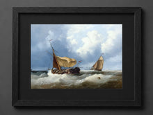 Henry King Taylor - Dutch Fishermen at Sea - (mockup) - CZCZ