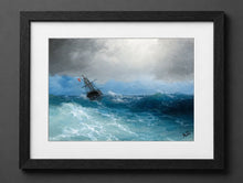 Ivan Aivazovsky - Gathering Storm - (mockup) - CZB