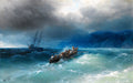 Ivan Aivazovsky - Storm over the Black Sea (Full)