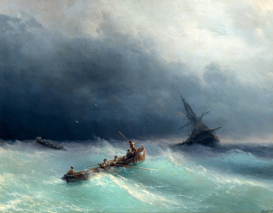 Ivan Aivazovsky - Burza na morzu
