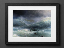 Ivan Aivazovsky - The Wave - (mockup) - CZB