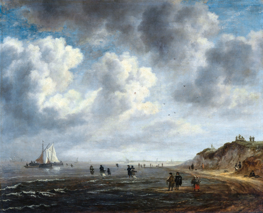 Jacob Van Ruisdael - Widok plaży