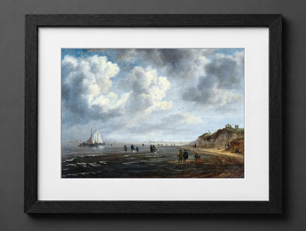 Jacob Van Ruisdael - Beach View - (mockup) - CZB