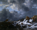 Jacob Van Ruisdael - View from the Coast of Norway (or a Stormy Sea) (Full)