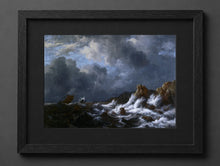 Jacob Van Ruisdael - View from the Coast of Norway (or a Stormy Sea) - (mockup) - CZCZ