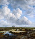 Jacob Van Ruisdael - View of Haarlem with Bleaching Grounds (Full)