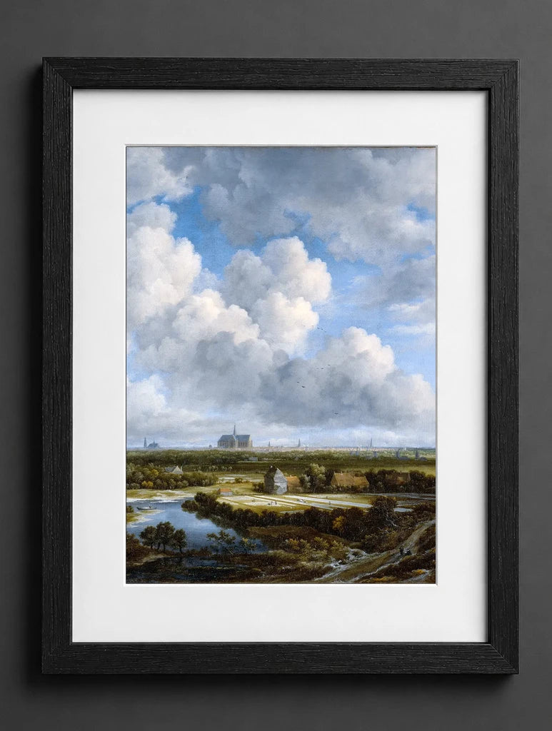 Jacob Van Ruisdael - View of Haarlem with Bleaching Grounds - (mockup) - CZB